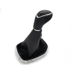 New Shifter Handball Lever Handball For Chevrolet Spark Ng Activ Car Gear Shift Knob Leather Gaitor Boot For Spark Activ