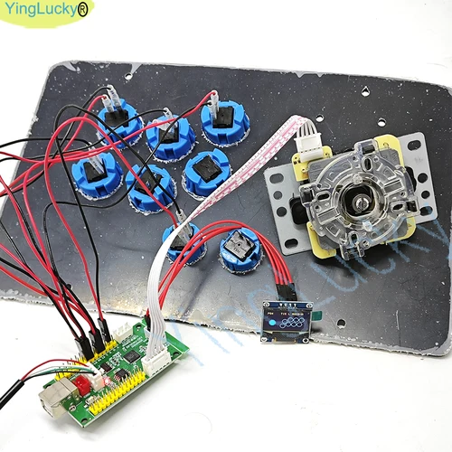 Imagen 2 del producto Codificador de placa USB Raspberry Pi Pico Zero Delay, PC, Ps4, juego de interruptor de ranura, Joystick Arcade, controlador Hitbox, Cable Oled, bricolaje