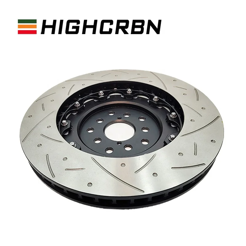 HIGHCRBN 360*36mm 2-piece Brake Disc Floating Front for Benz CL600 C216 OE#A2044211212;A0004212012