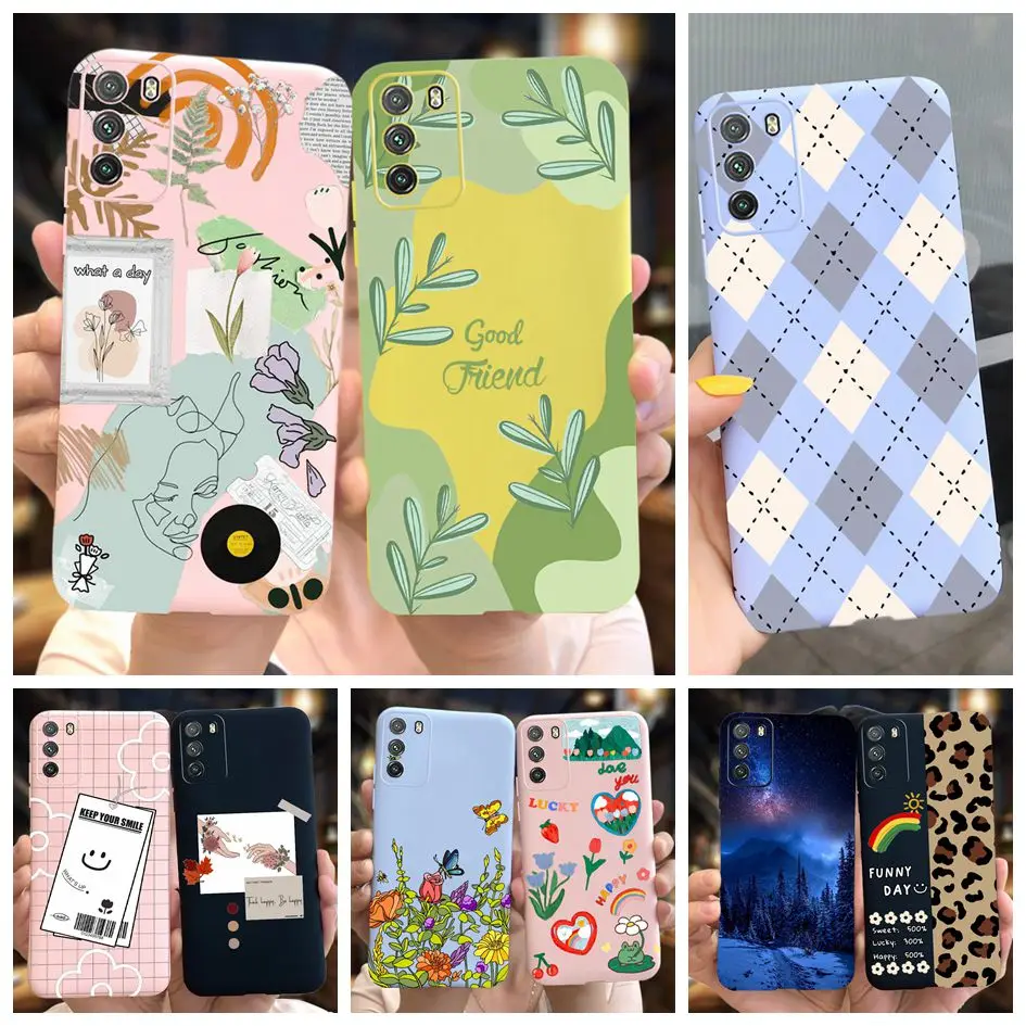 For Xiaomi Poco M3 Case Cover Poco M3 Pro 5G 2021 Silicone TPU Phone Case For Xiaomi Poco M3 Pro Soft Funda on PocoM3 Pro Bumper