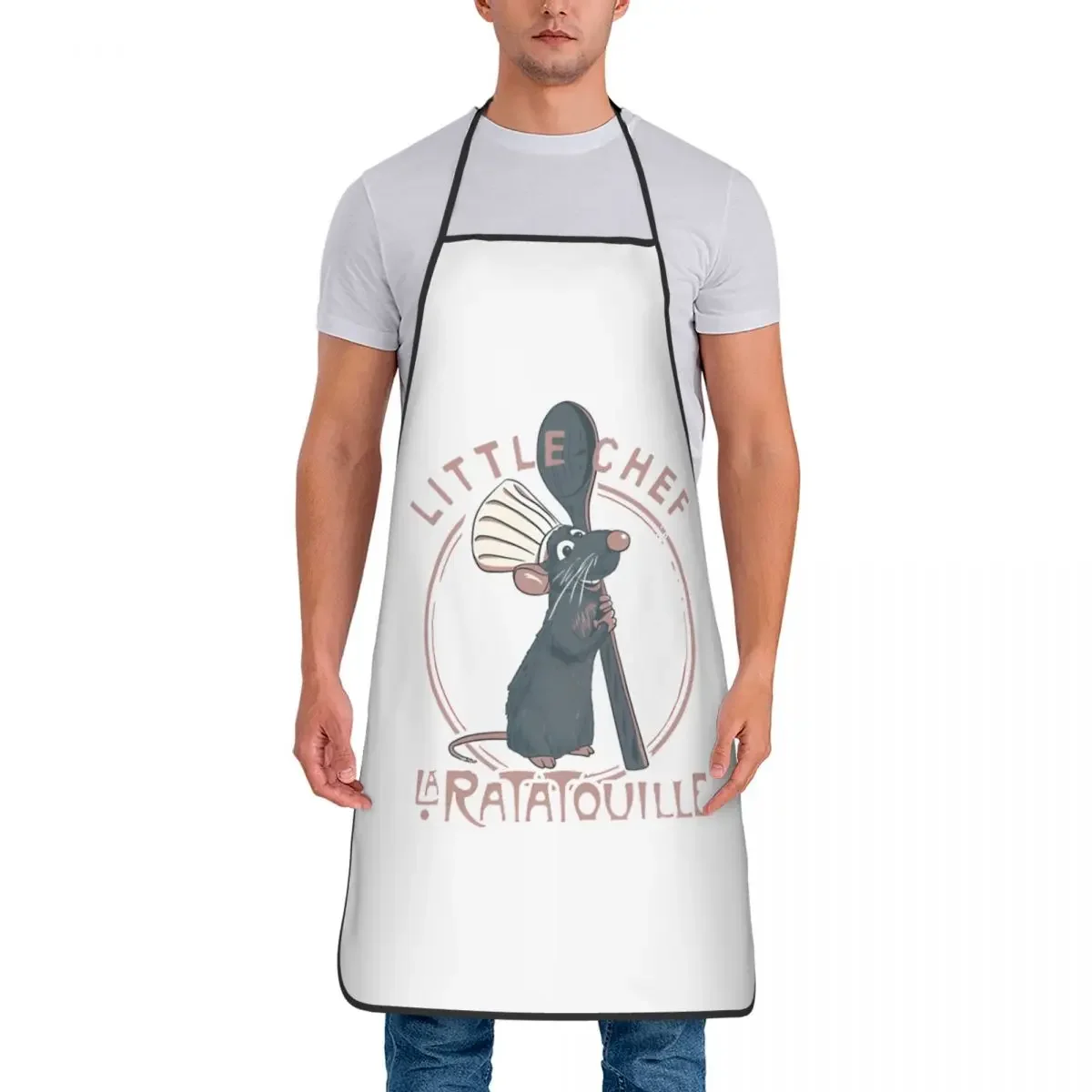 Funny Remy Aesthetic Apron Men Women Unisex Kitchen Chef Ratatouilles Tablier Cuisine for Cooking Baking Gardening