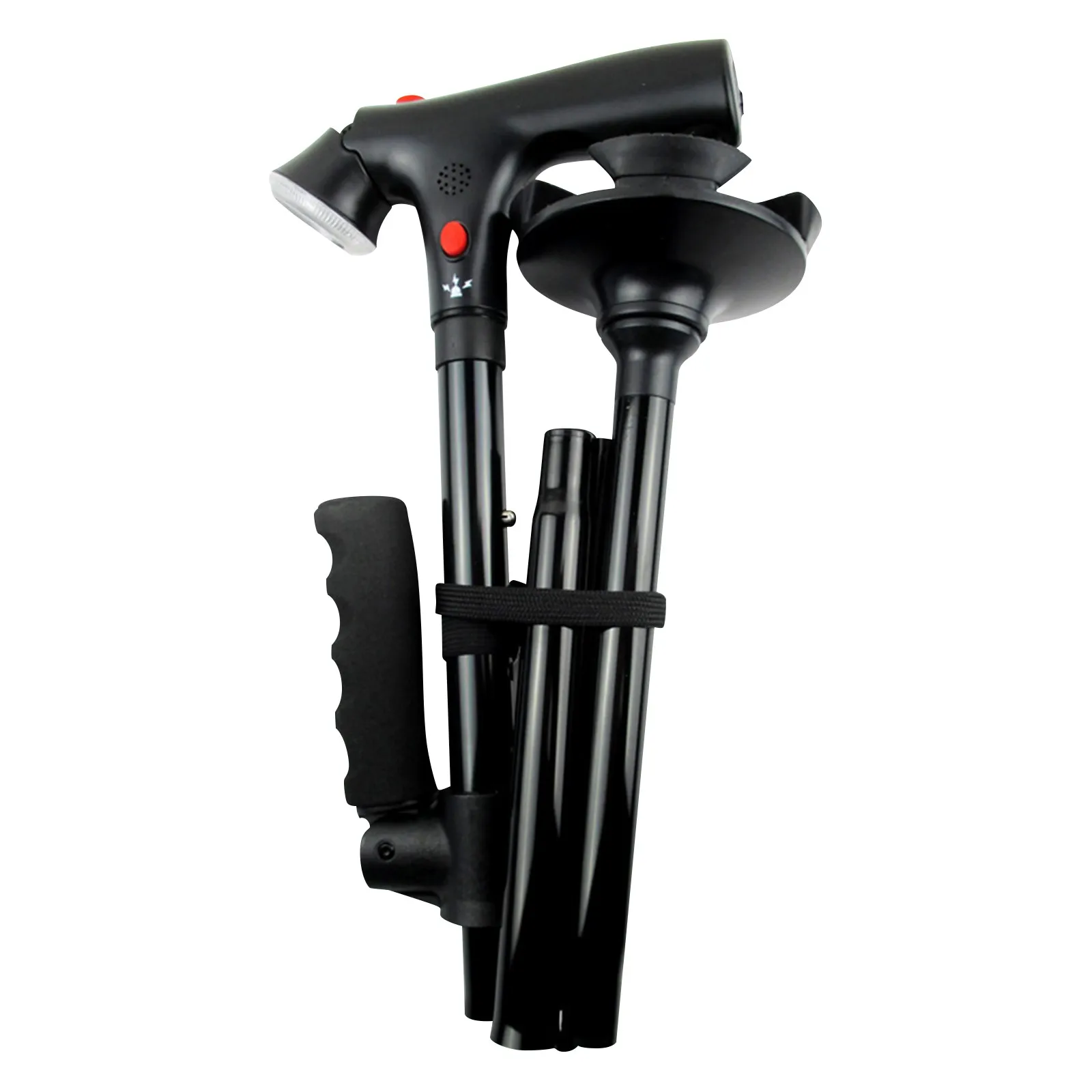 

Lightweight Collapsible Telescopic Folding Cane Elder Cane Walking Trusty Sticks Elder Crutches For Mothers The Elder Fathers