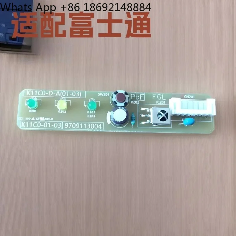 suitable for Fujitsu General Air Conditioning Receiving Button Board K11C0-D-A K11C0-01-03 9709113004