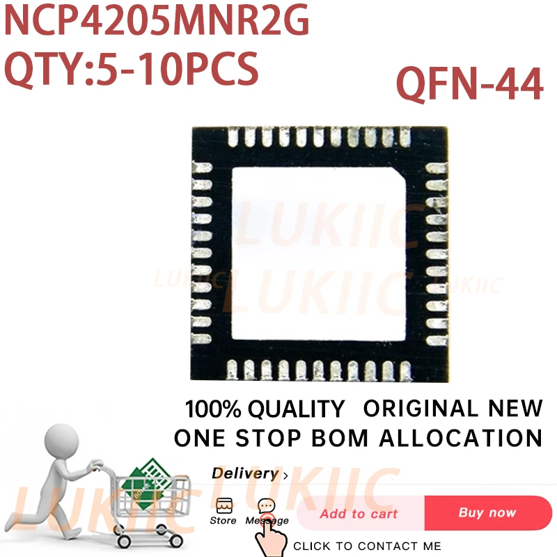 

(5-10PCS) 100% New NCP4205 NCP4205MNR2G QFN-44