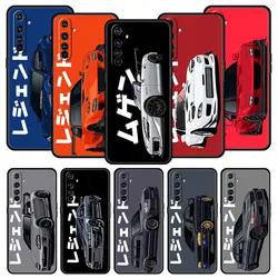 JDM Tokyo Drift Sports Car For Realme GT Neo 2 3 3T Phone Case For Realme 10 9 8 5G 7 6 GT2 Pro Plus 9i 8i C21 C11 C25 C35 Cover