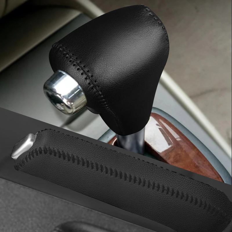 

Подходит для старой модели Haima, чехол для ручки переключения передач, защитный чехол, ручка переключения передач, кожаный чехол