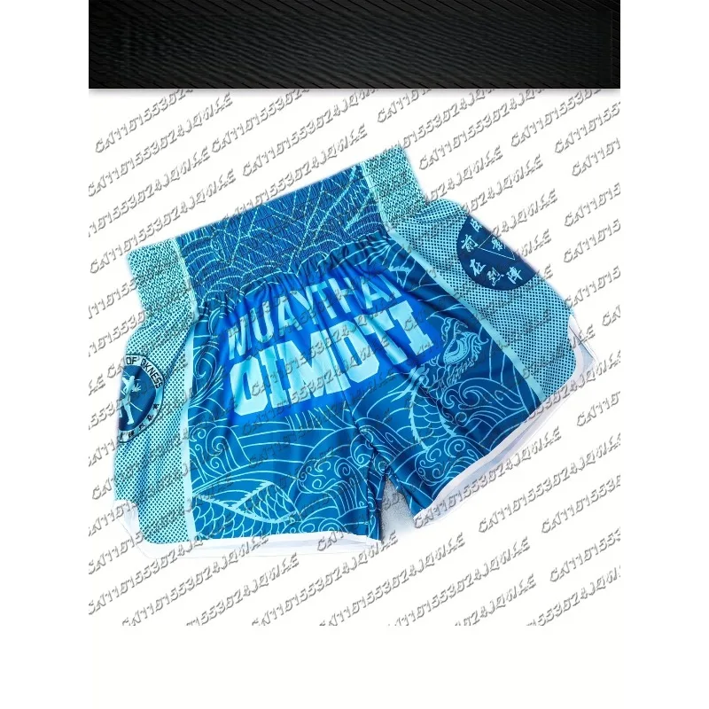 2026 Summer Boxing Shorts Men Women Junior Muay Thai Shorts Short Kickboxing Gym Martial Arts Workout Grappling MMA Boxing Pants