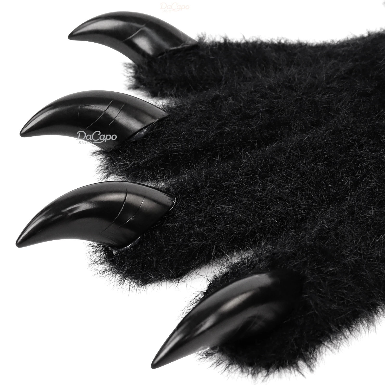 Fursuit Gloves Animal Paw Furry Anime Cosplay Kig Roleplay Paw Pads Motorcycle Gloves Warm Cartoon Halloween Dress up Cat Claws view 3