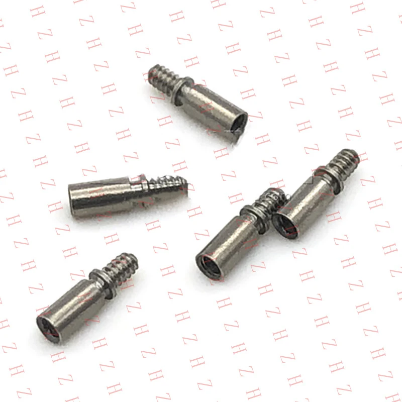 P+ 10Pcs Winding Stem Crown Connector Head Extension Rod Watchmaker Repair Tool