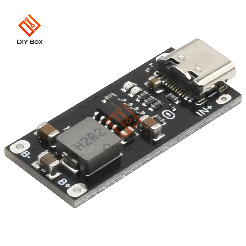 Type-C USB Input High Current 3A Polymer Ternary Lithium Battery Quick Fast Charging Board IP2312 CC/CV Mode 5V to 4.2V / 4.35V