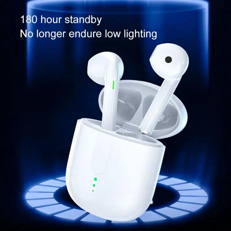 سماعات داخل الأذن Bluetooth5.3 مع ميكروفون 9d صوت ستيريو طويل الاستعداد سماعات أذن رياضية سماعات موسيقى Tws