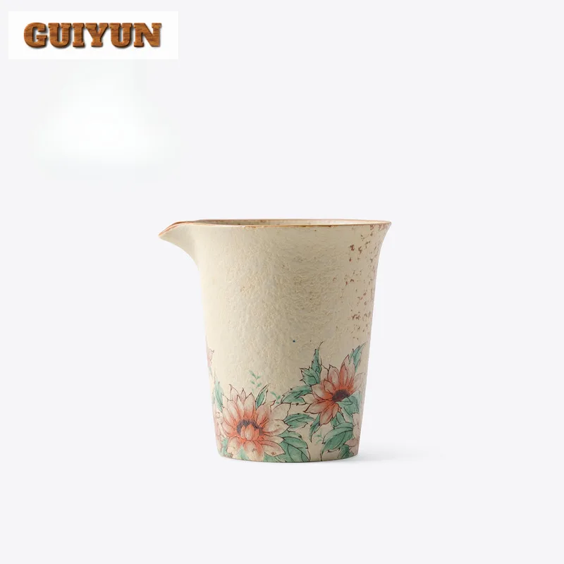 210ml Blue And White Firestone Red Tea Pitcher Pour Tea Fair Cup Cha Hai Dispenser Justice Cup Fair Mug Drinkware Accessories