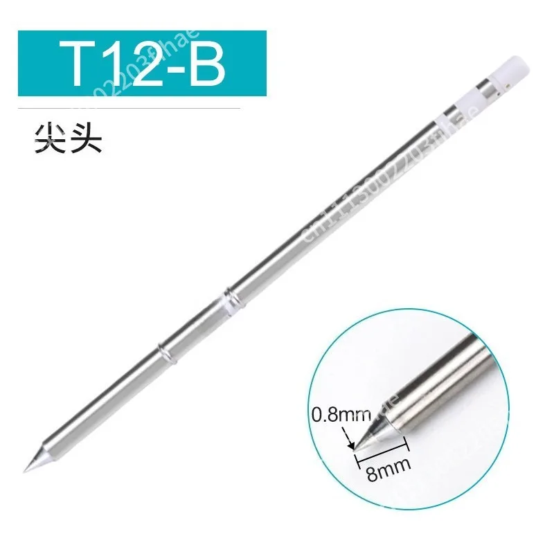 T12 lead-free solder head welding table, pointed horseshoe design, long-life constant temperature heating core