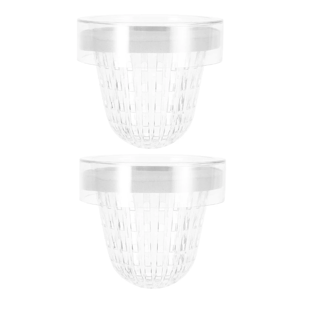 

2pcs Guppy Breeding Box Aquarium Isolation Floating Hatchery Incubator for Small Fish Fry Mother Tank Separator Cage Container