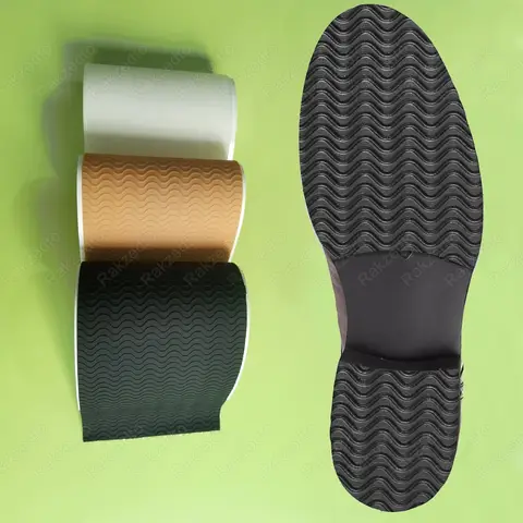 2pcs Rubber Soles for Shoes Repair Sole Protector for High Heels Self-Adhesive Non-Slip OutSoles Replacement Non Slip Shoe Pads