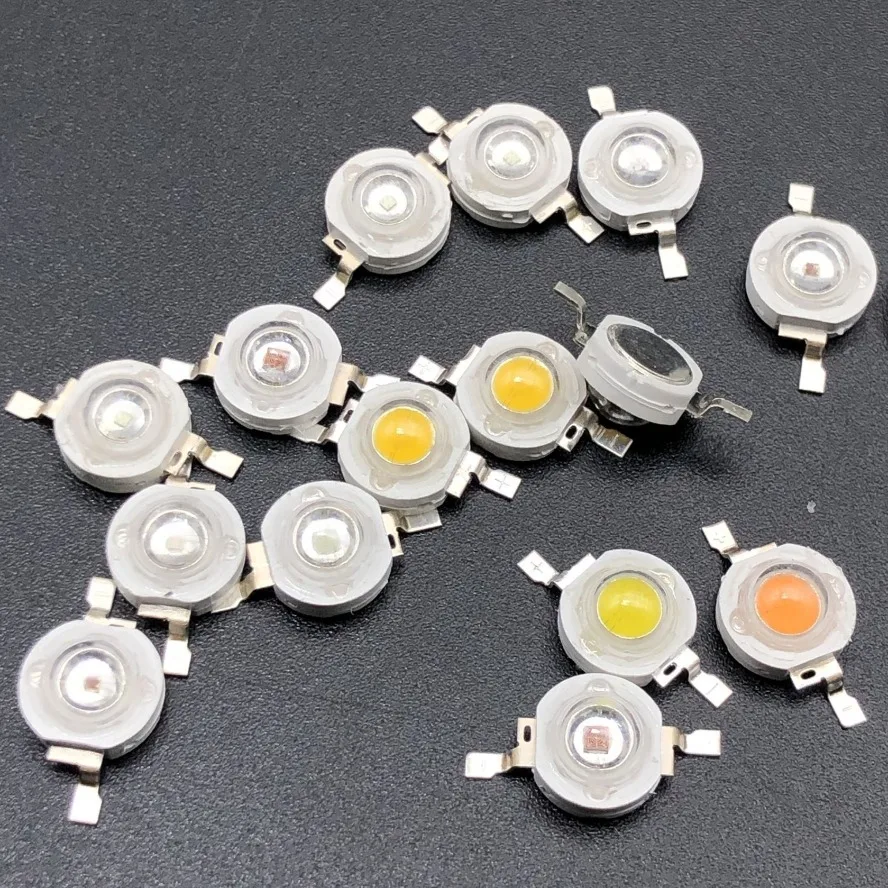 10 قطعة/الوحدة عالية الطاقة LED رقاقة المصباح الكهربي 2.1-3.6 فولت 110-120LM حبة خط باعث ديود DIY مصباح ليد الديكور LED لمبة IC SMD مصباح #6