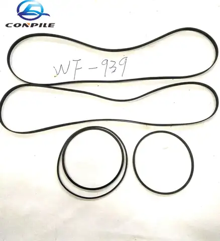 Tape recorder belt for Sharp WF-939 dual cassette deck audio player