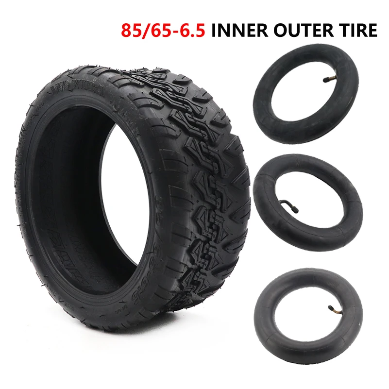 85/65-6.5 Original Tire for Electric Scooter Front and Rear inflate Wheel Wear-resistant inner outer Tyre 9x2.50 Parts