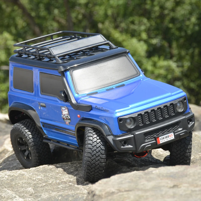 Rgt Jimny 1/10 136100 Coche teledirigido v3 4wd, Buggy trepador, vehículo todoterreno, modelo de Control remoto, juguetes para niños, regalos de modelo