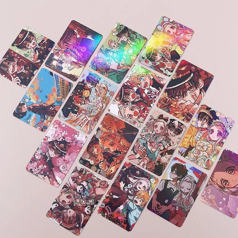 Маленькая-лазерная-карта-Ханако-кун-в-унитазе-Ханако-Яширо-Нене-периферийные-устройства-аниме-нежная-55-листов-коллекционная-карта-новинка