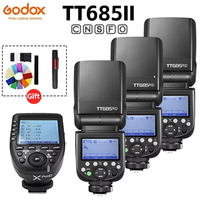 GODOX TT685II Camera Flash Light TTL 2.4G HSS 1/8000s GN60 Wireless Speedlite TT685 II for Canon Nikon Sony Olympus Fuji