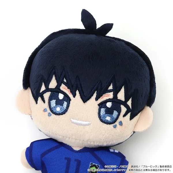 Chigiri Hyoma Rin Itoshi أنيمي أفخم الأزرق قفل Cosplay12CM الكرتون محشوة الجسم بلوشي ظهره قلادة الملحقات