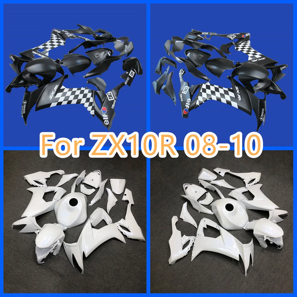 Free Customize for Kawasaki Injection Mold ZX-10R 2008 2009 2010 ZX10R Road Racing Bodywork Fairings Set ZX 10R 08 09 10