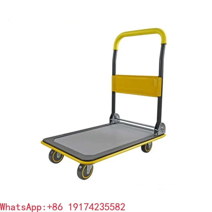 

Silent 150kgs Steel Platform Truck Foldable Hand Trolley Cart TB150P-DX