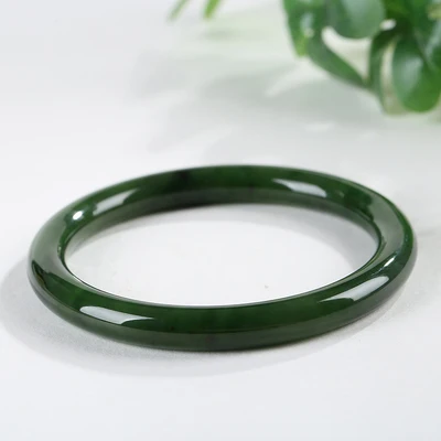 

Natural Hetian jade 54mm-62mm bracelet exquisite princess bracelet send girlfriend send mother gift best