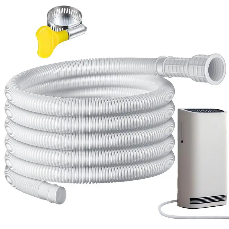 

3/4M White Drain Hose Pipe Inlet Hoses Extension Drainpipe Tube for Air Conditioner Washing Maching Kitchen Faucet Accessories