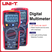 UNI-T AC/DC Voltmeter Digital Multimeter True RMS Ammeter Capacitor Diode Tester UT89X/UT89XD/UT89XE With EVA Box