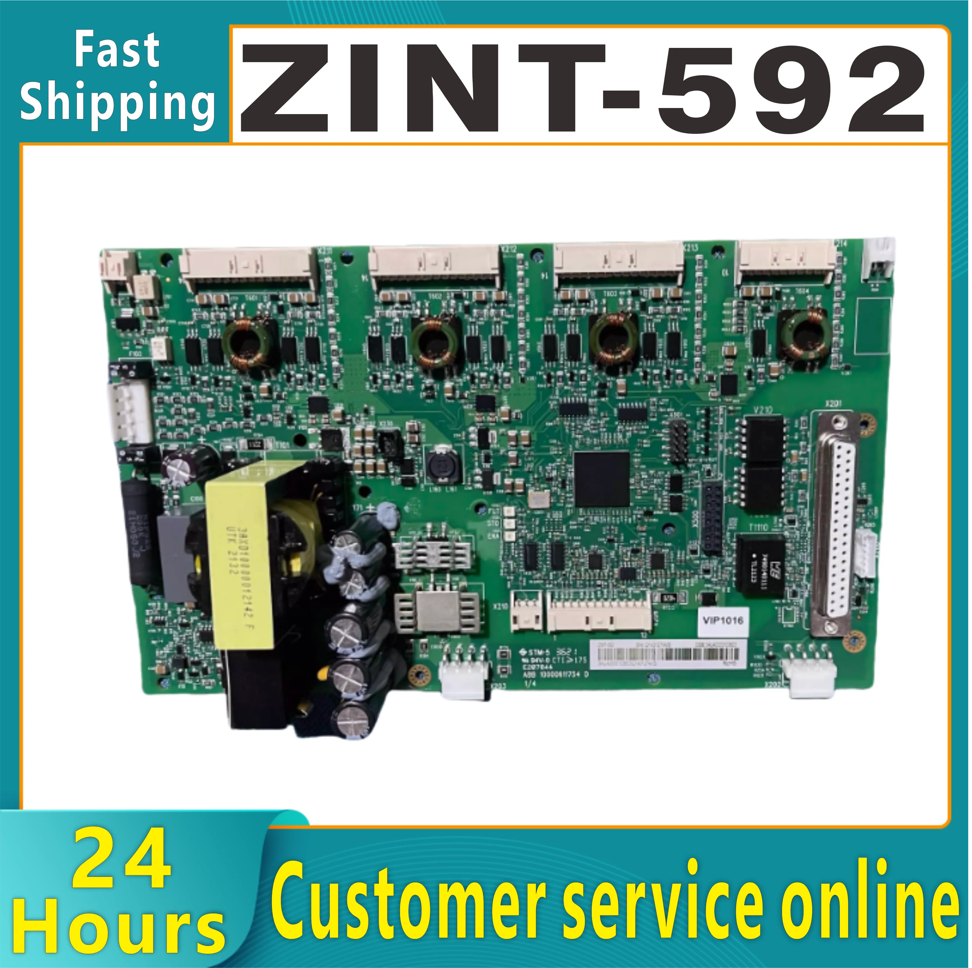 100% test ZINT-571 ZINT-592 ABB frequency converter ACS880. ACS580 power driver board motherboard