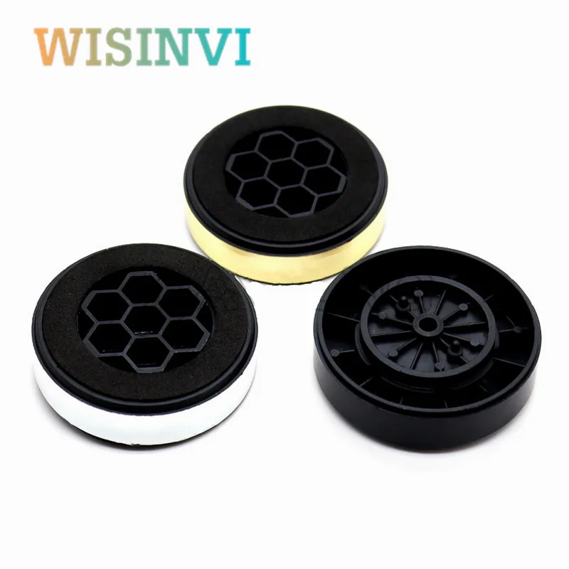59*15MM Plastic Sponge Shock-Absorbing Foot Pad Speaker Computer Furniture Amplifier Volume Shock Absorber Foot Pads Foot Studs