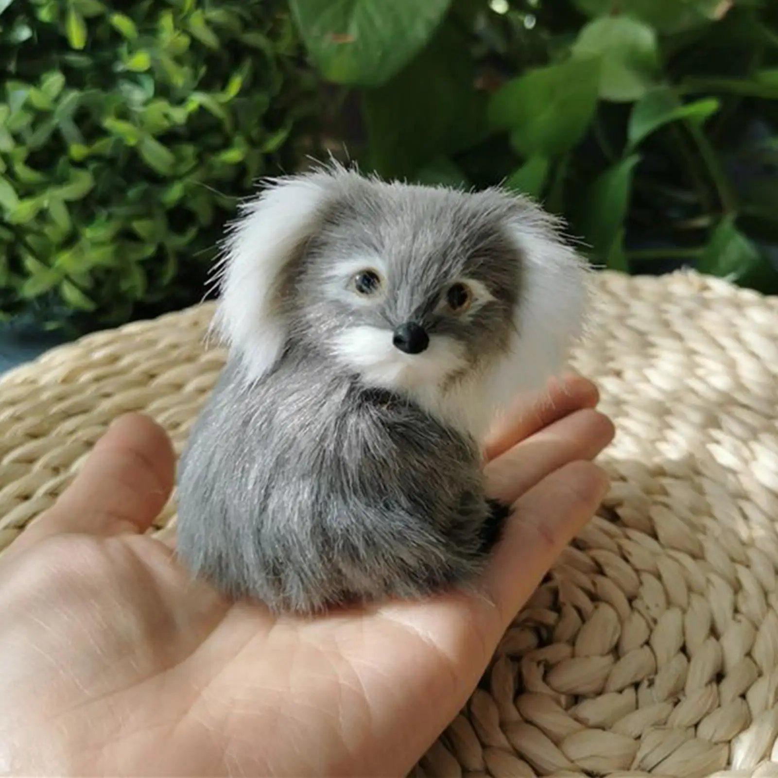 8cm Realistic Koala Stuffed Animal Plush Toy Cute Model Ornament Small Figure Craft Kids Girls Gift Window Bedroom Decoration