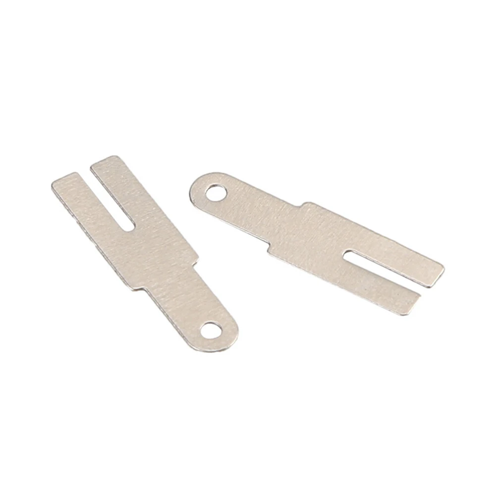 

50pcs Brand New High Quality Nickel Sheet Welding Nickel Sheet 20*5.7mm Battery Connection Nickel Sheet Silver