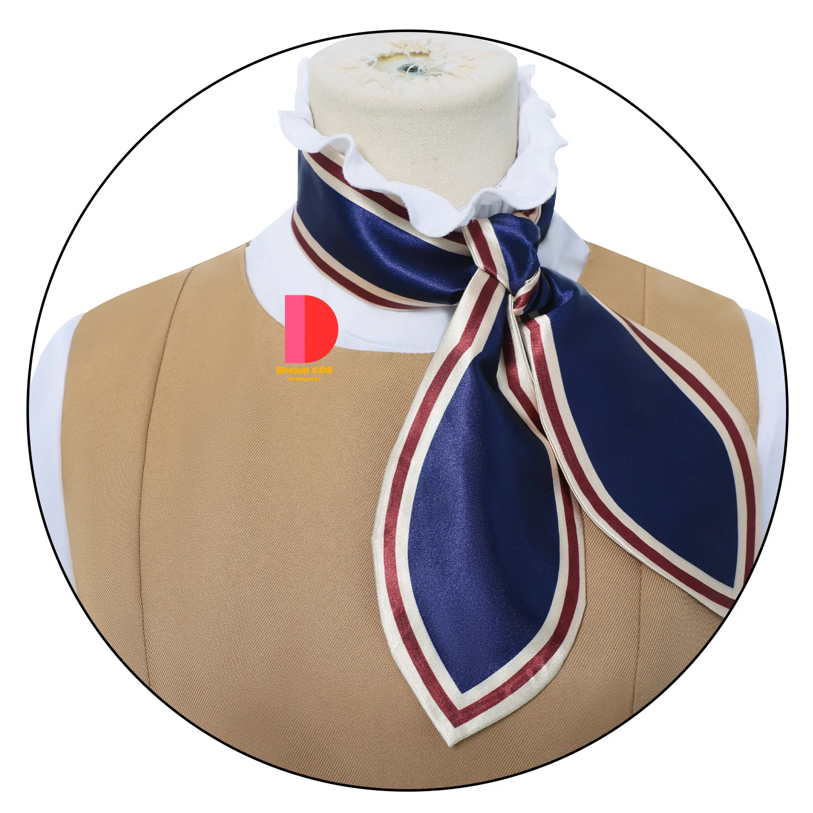 زي تنكري لشخصية الفيلم التلفزيوني الشهير أنيمي ميغان كاكي فستان موحد كلاسيكي لعب الأدوار للبالغين والأطفال شعر مستعار للنساء