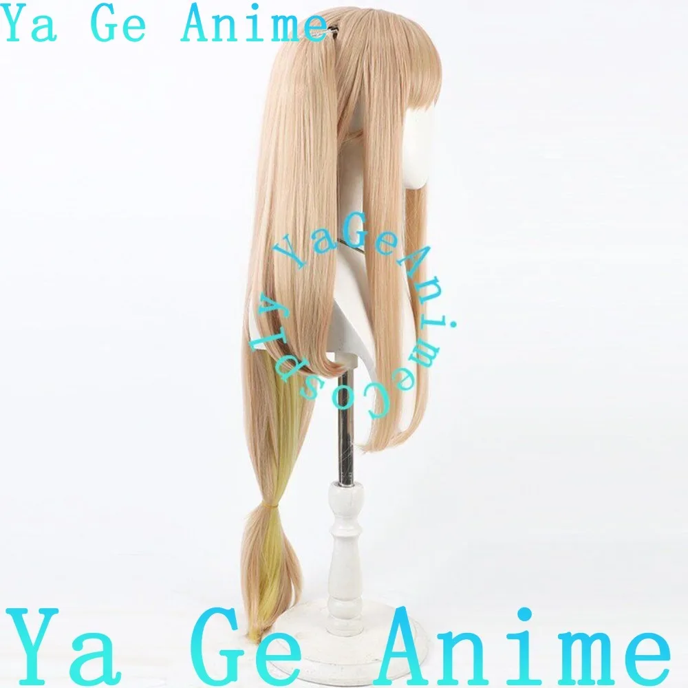 Kaguya Cosplay Wig Cosmic Princess Kaguya Long Hair Synthetic Heat Resistant Fiber Anime Role Play Party Wigs for Women Girls