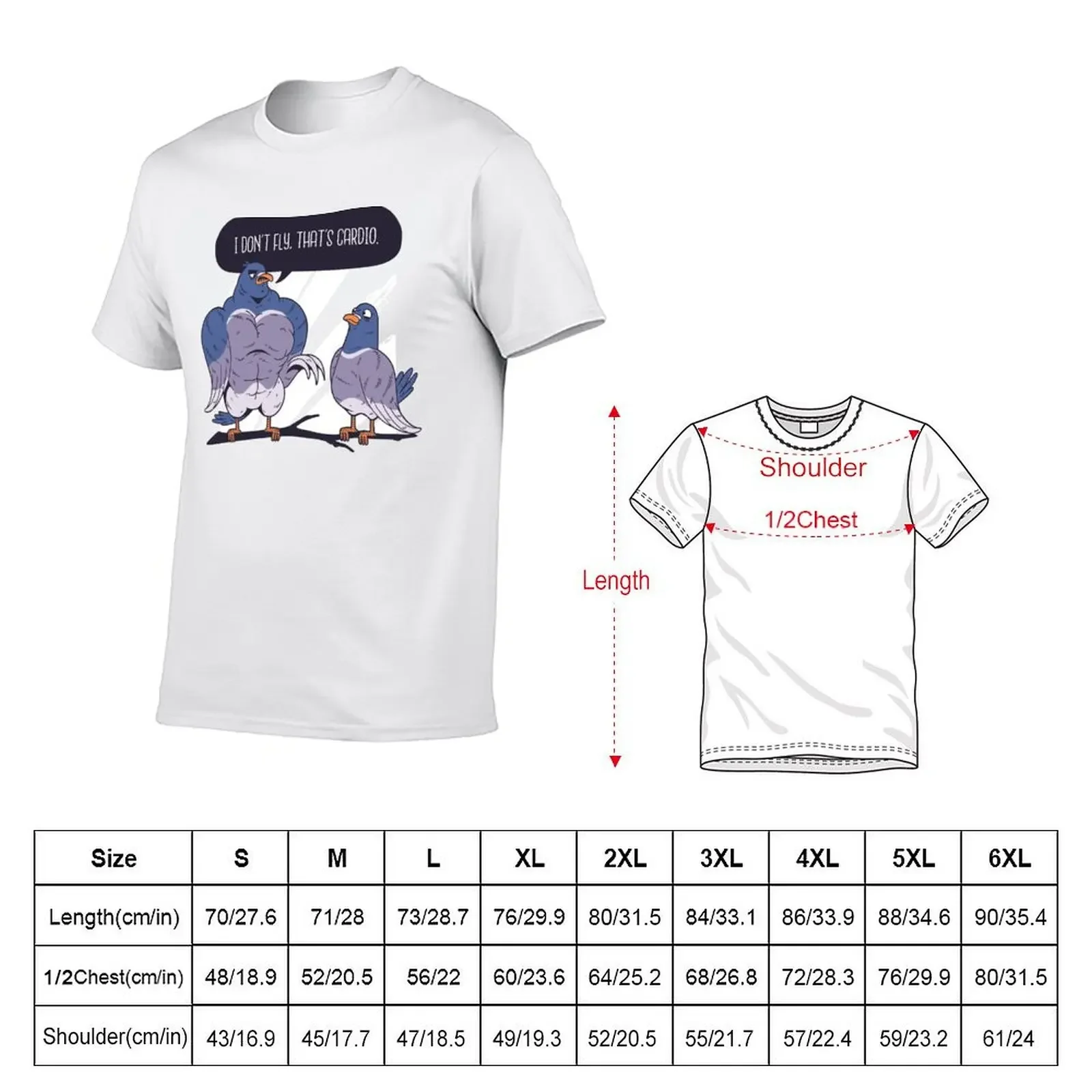 PIGEON FUNNY T-Shirt Anime t-shirt funny shirt cotton custom shirt new edition black t shirts for men