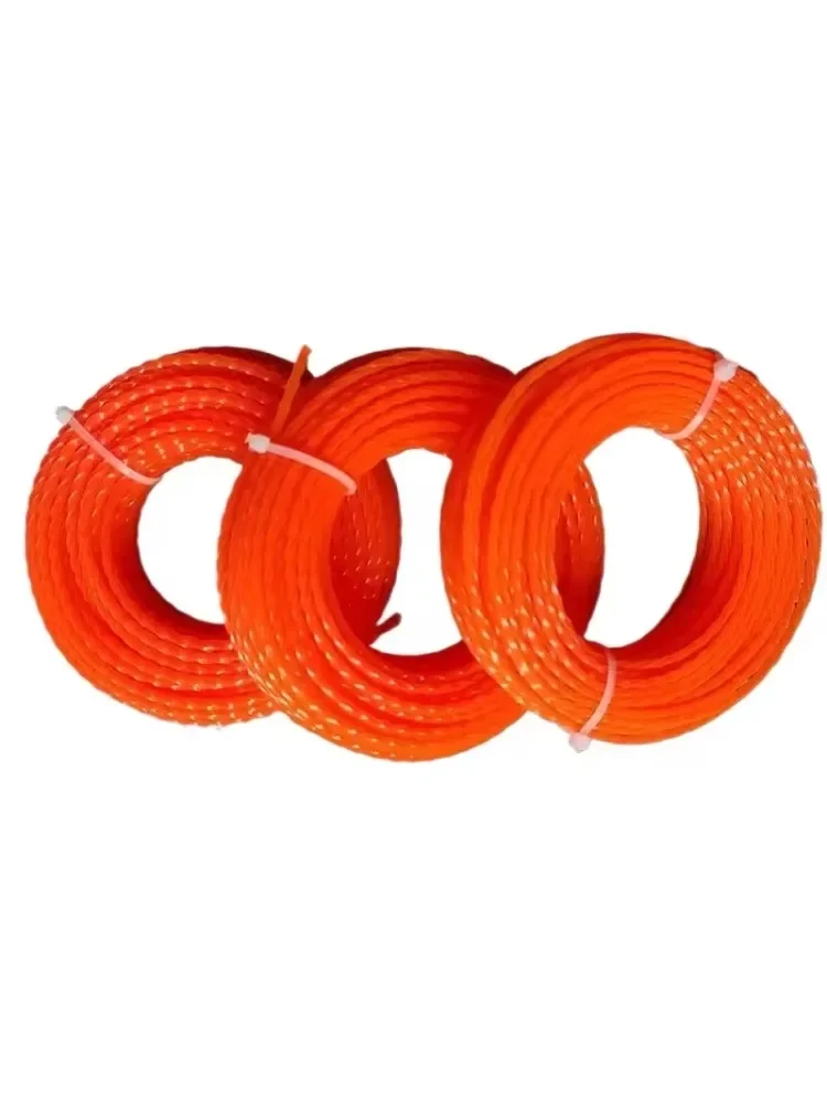 2.4/2.7/3.5/4.0mm*5/1015m Nylon Grass Trimmer Rope Brush Cutter Strimmer Line Mowing Lawn Mower Accessory Grass Cutter Lines