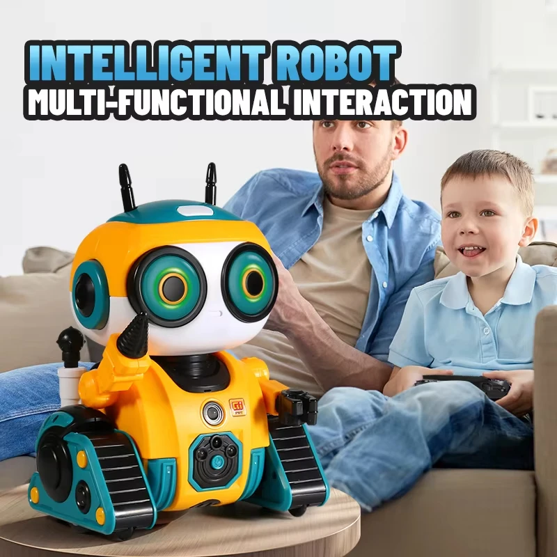 JJRC R29 Emo Interactive Robot Rc Smart Intelligent Induction Dance Music Robotic Toys Remote Control Robot Toys For Boys Girls