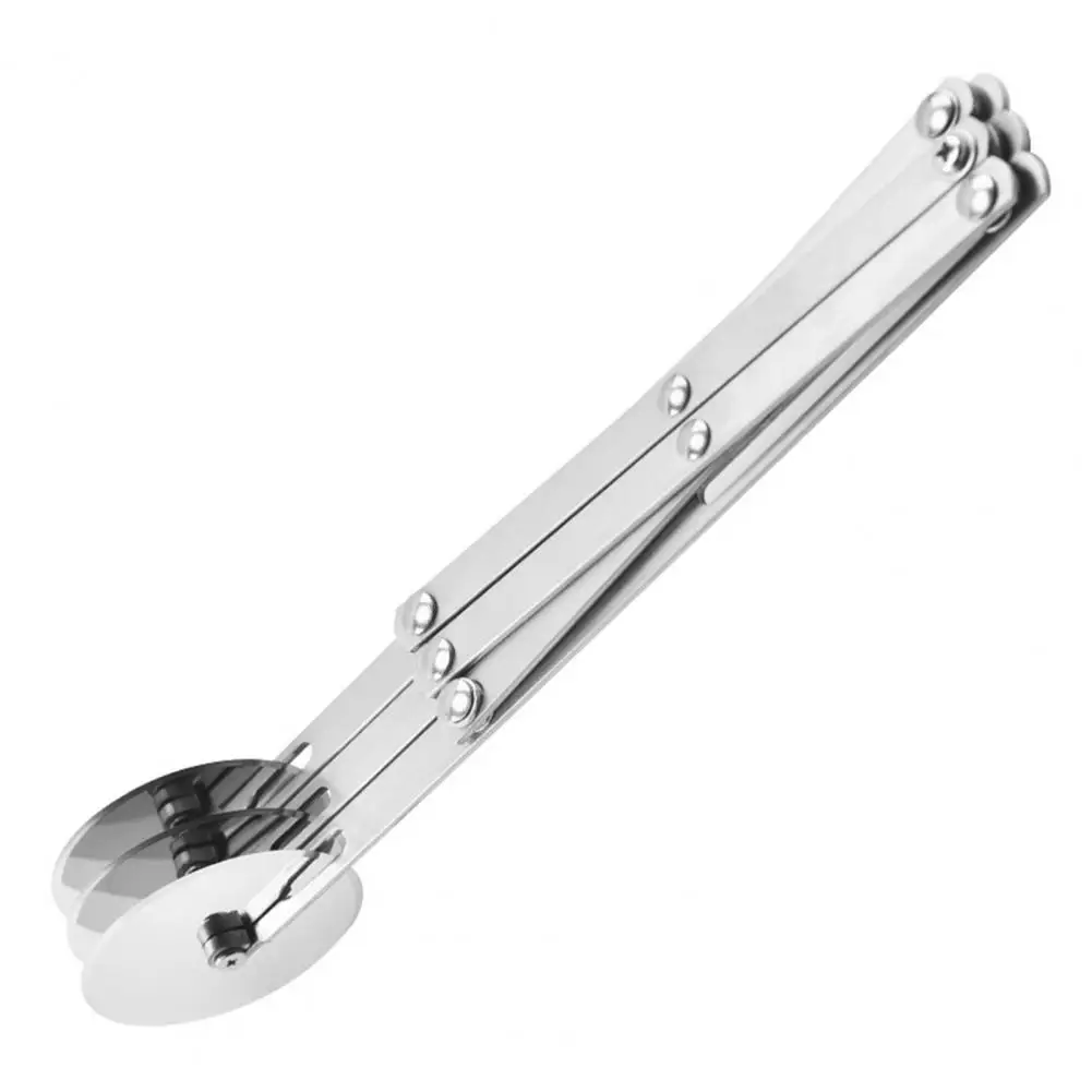 Rust-proof Dough Cutter Multi-wheel Pizza Cutter Adjustable 3/5/7 Blade Dough Roller Expandable Pastry Slicer Stainless Steel