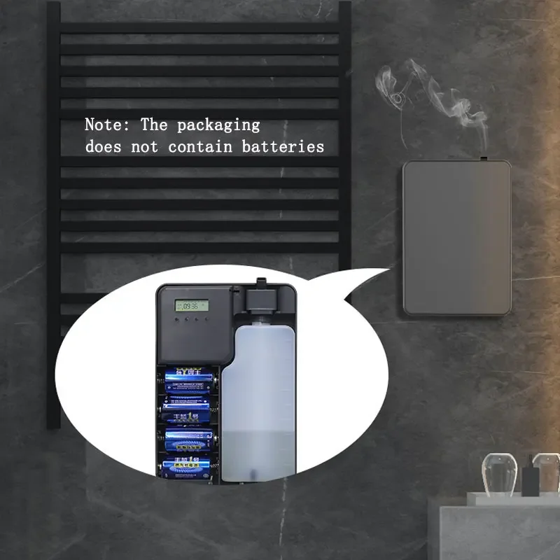 Inteligentny dyfuzor olejków eterycznych Bluetooth kontrola aplikacji bateria ścienna rozpylacz zapachów 500ml pokrycie zapach maszyna Hotel Home