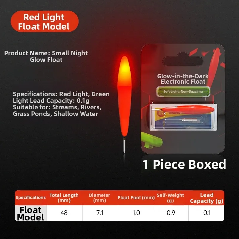 Glow in the Dark Fishing Indicator Built for Small Fish Ultra Sensitive Bite Detection Lightweight Design for Minnows and Gobies