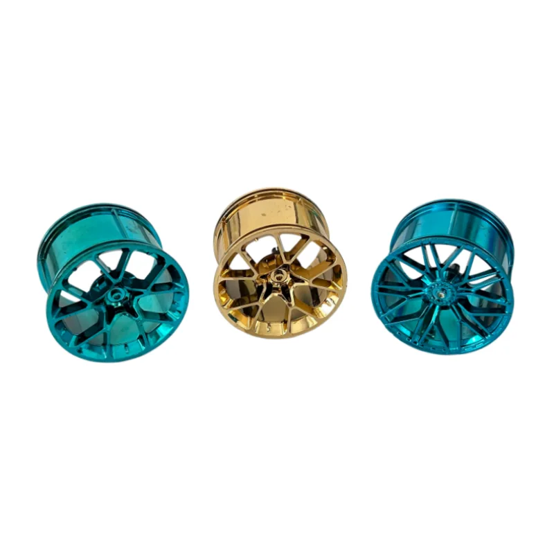 

4PCS MOC 68577 Supercar Electroplated Wheel Hub DIY Assembly Toy Building Blocks Wheel Parts 37383 Children's Birthday Gift