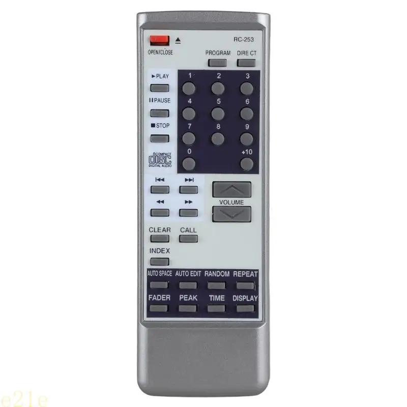

E21E Replacement RC253 Remote Control for Denon DCD2800 1015CD DCD7.5 S DCD790 DCD830 DCD1460 DCD1560 DCD2560 Player