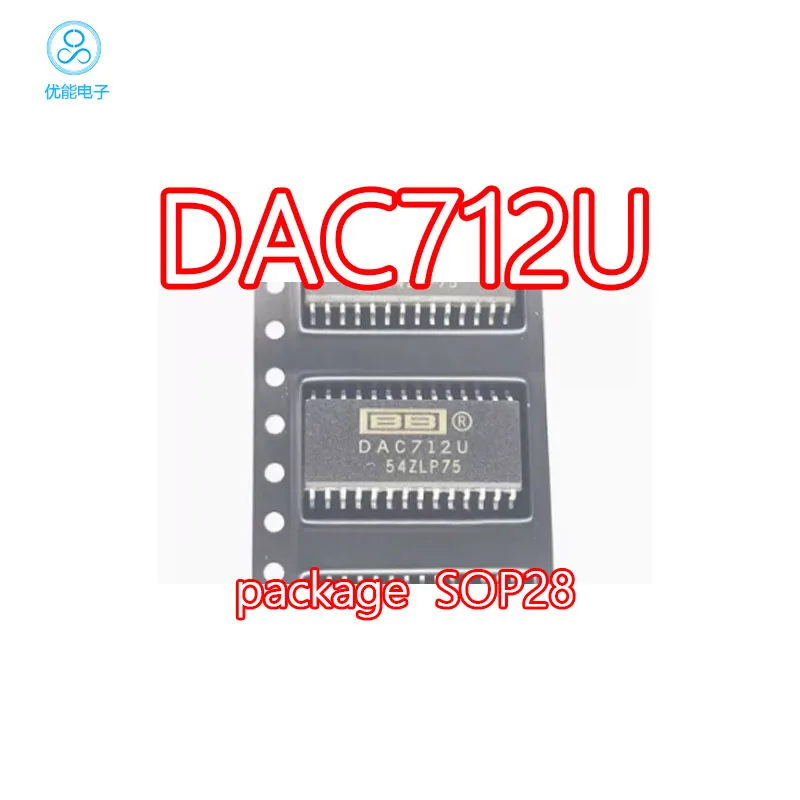 DAC712UK DAC712U package SOP28 DAC712 16 bit DAC analog-to-digital converter chip