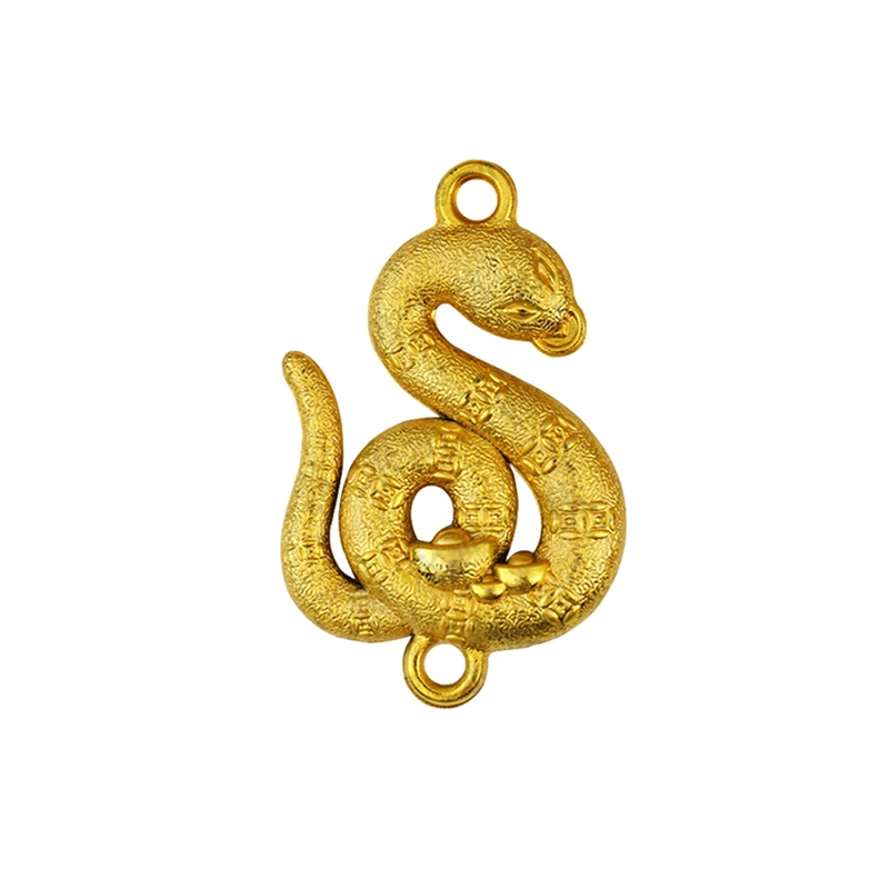 1Pc 2025 Year Of The Snake Plastic Zodiac Snake Pendant Lucky Moving Mascot Home Chinese Spring Festival Hanging Ornaments