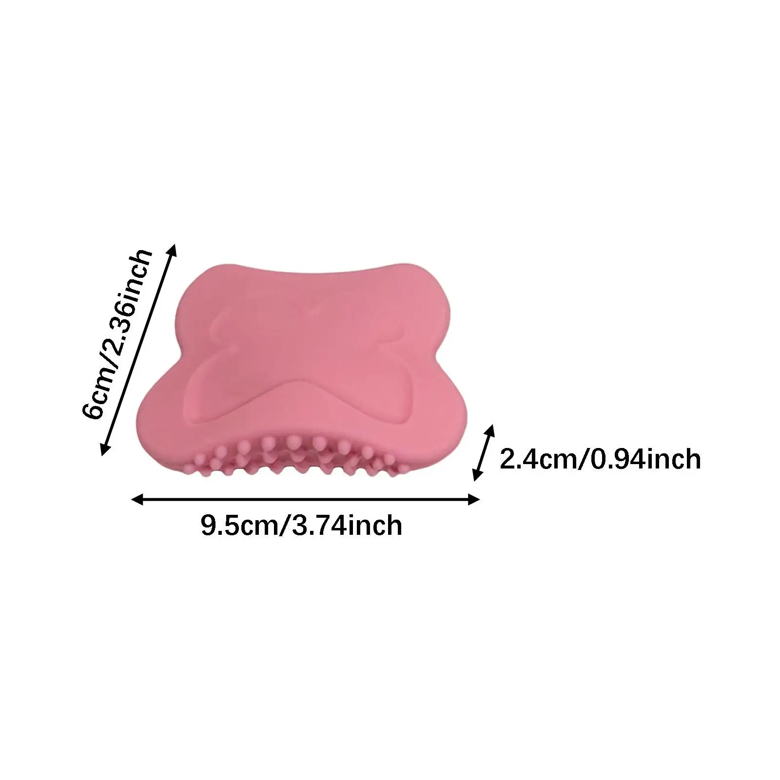 Gua Sha Tool Manual Massage Tool Multifunctional Comfortable Grip Non Slip Silicone Guasha Board for SPA Home Body Travel