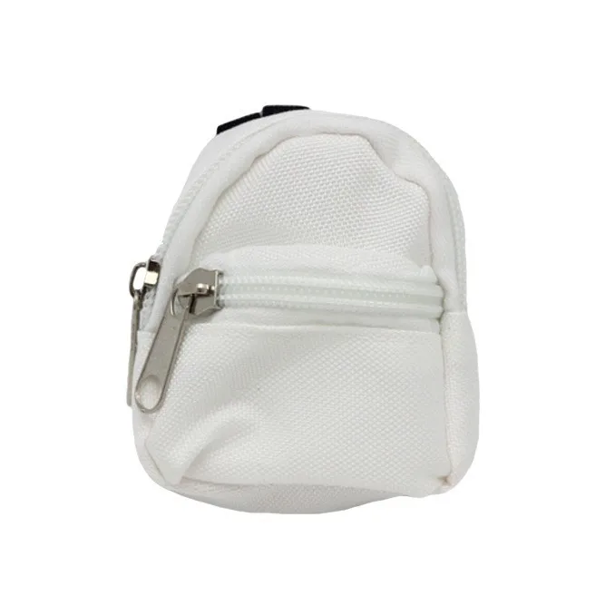 Zipper Small Wallet KeyChain Mini Backpack Key Chain Pendant Small Backpack KeyRing Wholesale Student Gifts K5187