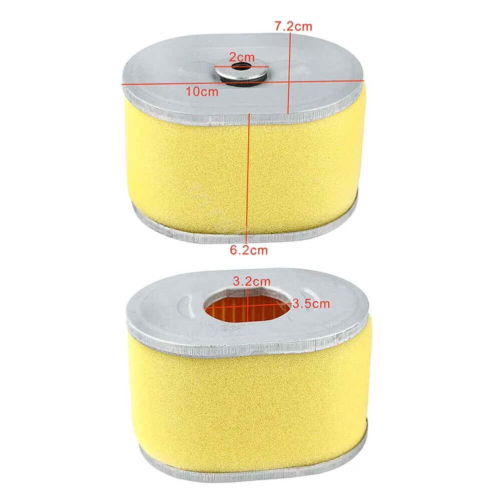 Replacement Air Filter Kit with Spark for Honda For GX140 For GX160 For GX200 5hp 5.5hp 6.5hp Engine Air Intake Filter Set